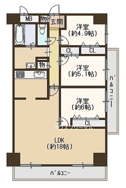 間取り：327002843054