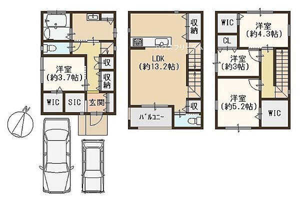 間取り：327002840378