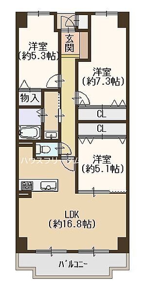 間取り：327002982155