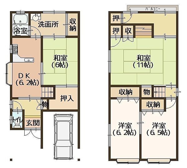 間取り：327002206521