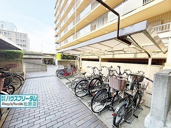 駐輪場はこちら♪