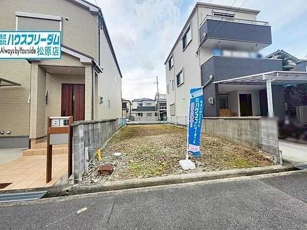 前面道路広々6.7m♪