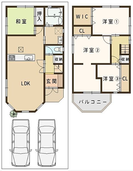 間取り図はこちら♪