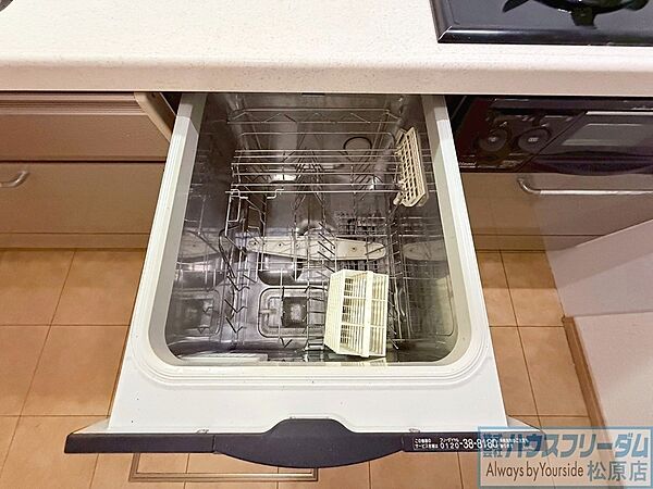 食洗機完備。家事の負担を軽減できます♪