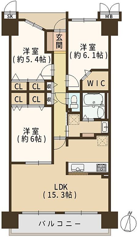間取り図はこちら♪