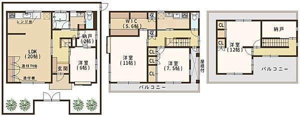 間取り：327002857343