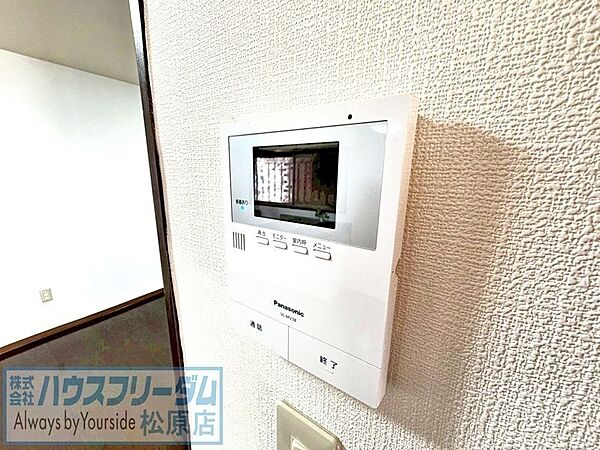 ＴＶドアホン/　※写真は入居前に撮影したものです