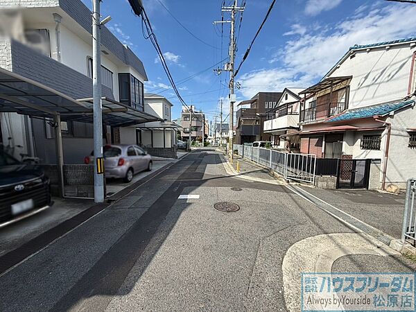 前面道路の様子♪