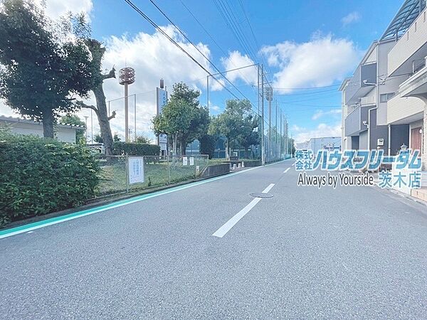 前面道路