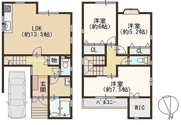 ゆとりある3LDK♪