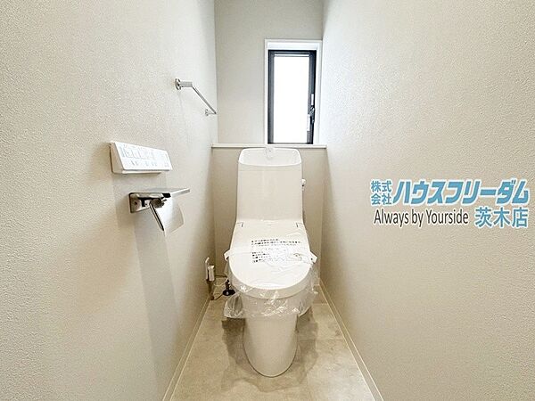 温水洗浄便座も完備