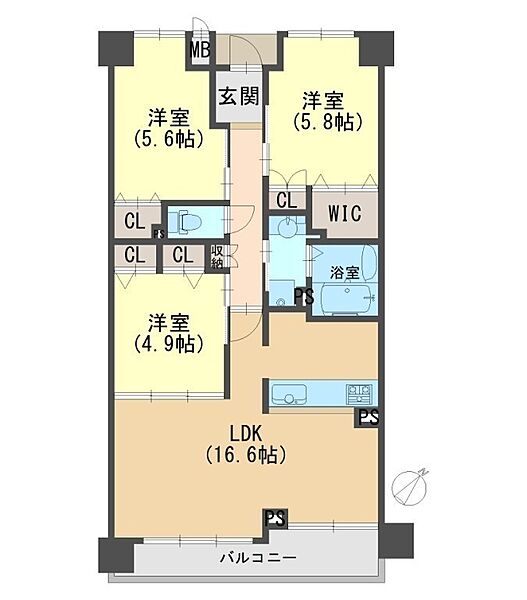 間取り：327002542045