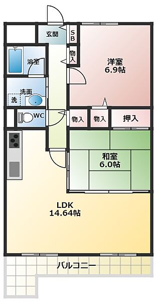 同じ建物の物件間取り写真 - ID:227076136314