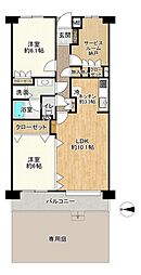 間取図画像 2SLDK