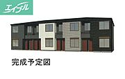 新倉敷駅よりバス8分 徒歩8分 1階 新築の賃貸物件