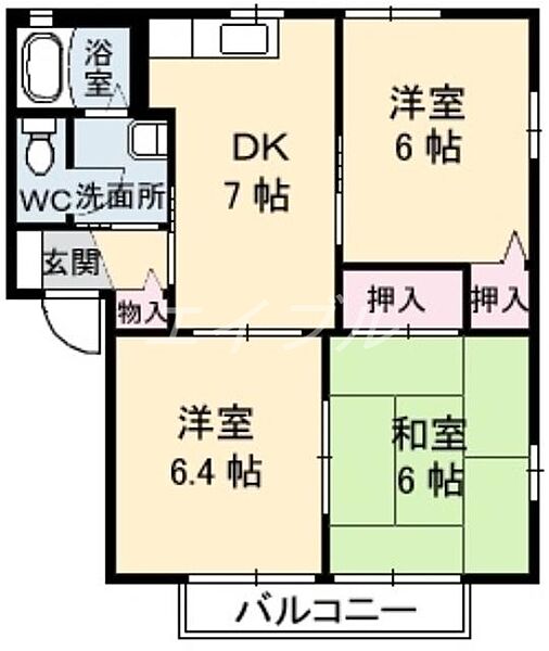 同じ建物の物件間取り写真 - ID:233019444512