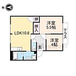 大和郡山市北郡山町 2階建 築34年のイメージ