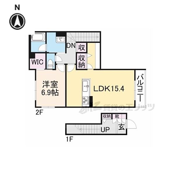 同じ建物の物件間取り写真 - ID:227081086108