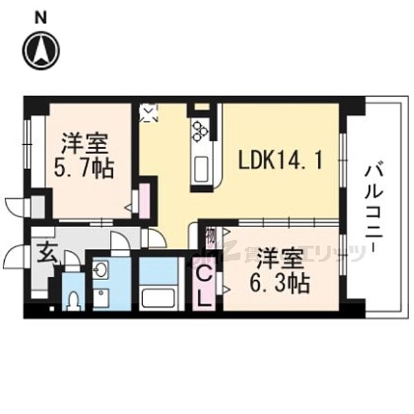 同じ建物の物件間取り写真 - ID:227081720514