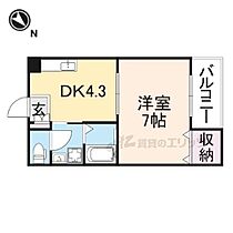 ピコットV 502 ｜ 大阪府枚方市田口１丁目（賃貸マンション1DK・5階・27.19㎡） その2