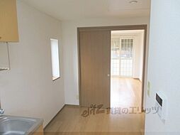 近鉄奈良線 東生駒駅 徒歩13分の賃貸アパート 1階2DKのリビング/ダイニング