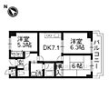 レスポワール星田4階5.7万円