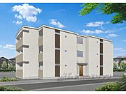 河内森駅より徒歩3分 新築 3階建の賃貸物件