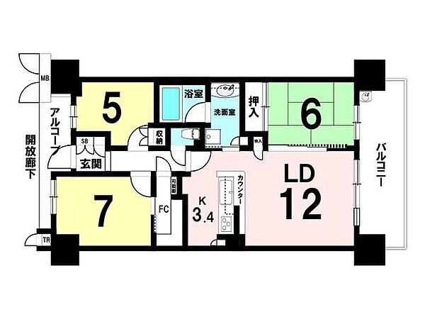 間取り：323000433189