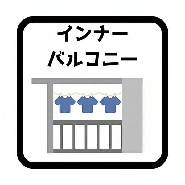 バルコニーを拡大表示