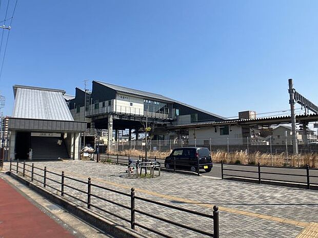 木曽川駅 410m