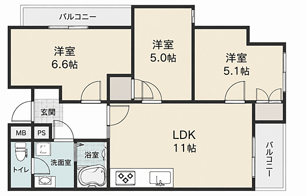 間取り：327002795976