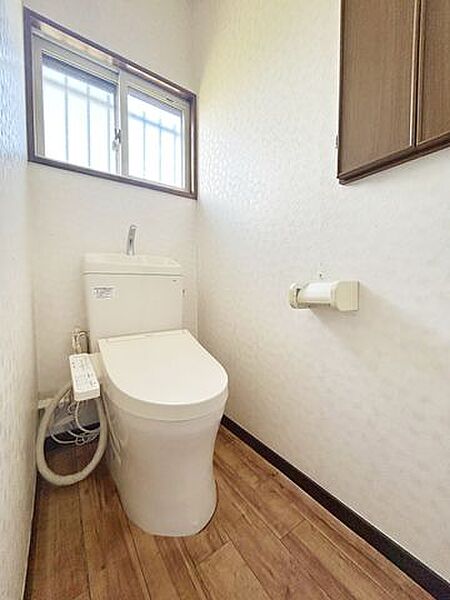 【リフォーム中/トイレ】トイレは温水洗浄便座トイレに新品交換予定です。