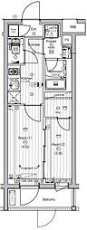 CREATIF世田谷 2Kの間取図画像