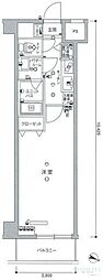 スカイコート板橋五番館 1Kの間取図画像