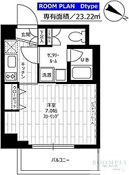 ステージグランデ大泉学園 1Kの間取図画像