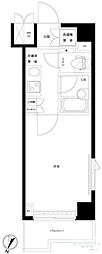 ルーブル中野沼袋 1Kの間取図画像