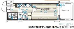 Bシティー高田馬場アライブ 1Kの間取図画像