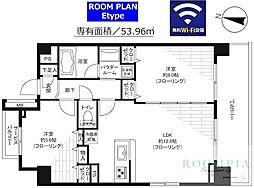 ステージファースト新宿西落合 2LDKの間取図画像