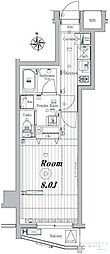 MAKESDESIGN板橋本町2 1Kの間取図画像