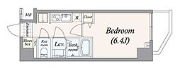 THEPASEO新小岩2 1Kの間取図画像