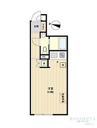 GC用賀 ワンルームの間取図画像