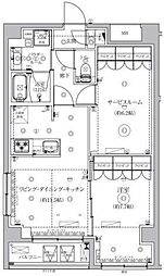 セジョリ練馬平和台 301 1SLDKの間取図画像