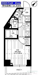 ステージファースト三軒茶屋2 1Kの間取図画像