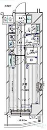 MAINSTAGETOKYO・NORTHHY's 1Kの間取図画像