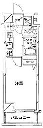 パークウエル中野中央 1Kの間取図画像