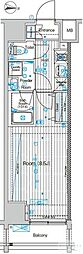 ブライズ方南町 1Kの間取図画像
