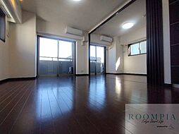 パレステュディオ四谷 1301 13階1LDKのリビング/ダイニング