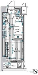 ブライズ中野南台（ブライズナカノミナミダイ） 2階ワンルームの間取り