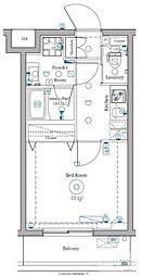 DIPS明大前 1階1Kの間取り
