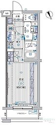 ブライズ高井戸ドゥエ 1Kの間取図画像